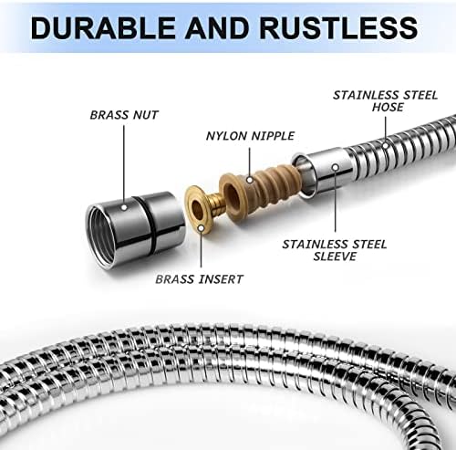 Eisinly 79 Inches Shower Hose - Image 3