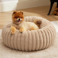 Bedsure ComfyFleece® Donut Small Dog Bed by BEDSURE