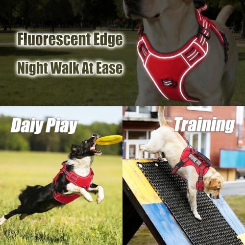 Dog Harness and Leash Set for Medium Dogs, No Pull Tactical Dog Harness - Image 7
