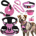 LOBEVE No Pull Dog Harness, Collar & Leash Set by Lovebegetslove