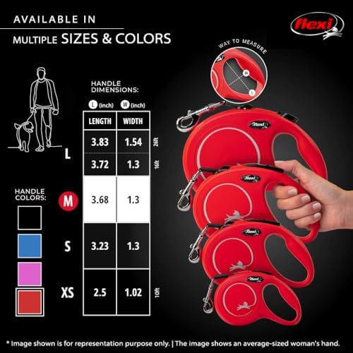 FLEXI® Classic Cord Retractable Dog Leash, 16 ft - Image 6