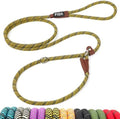 Fida Durable Slip Lead Dog Leash, 6 FT x 3/8" Dog Training Leash by Fida