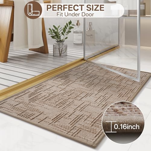 Bath Mat Non Slip, Quick Dry Bathroom Rug Under Door - Image 6