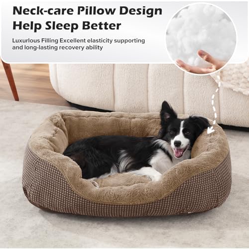 INVENHO XL Dog Beds Large Sized Dog, Washable Orthopedic Warming Soft Sleeping - Image 6