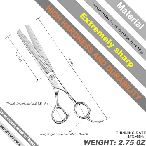 High-end Professional Dog Grooming Thinning Scissors Teeth Cutting Blending - Image 2