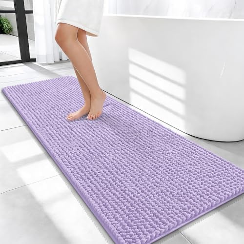 OLANLY Thick Chenille Bathroom Runner Rugs Mats 47x20 by OLANLY