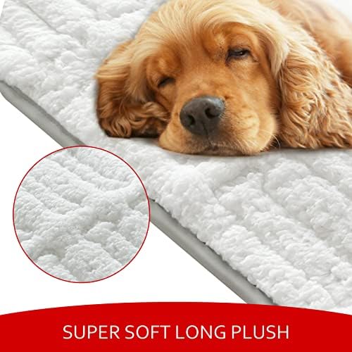 Dog Bed Crate Mat, Soft Plush Dog Bed Crate Pad - Image 2