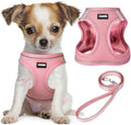 No Pull Dog Puppy Harness and Leash Set Reflective Mesh Vest X-Small by YIMEIS