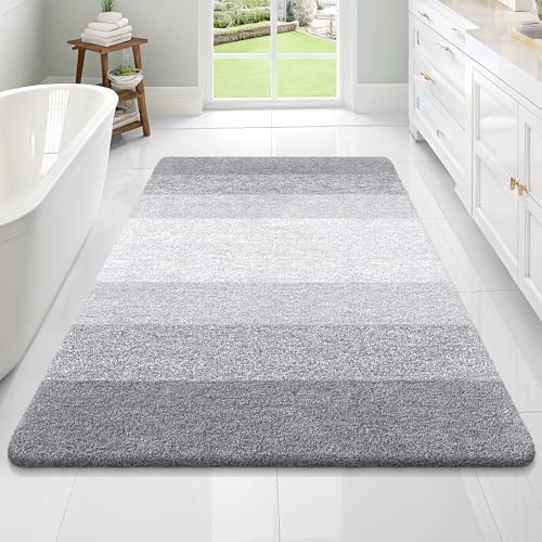 OLANLY Large Bathroom Rugs Mat 70x46, Extra Soft Absorbent Microfiber Bath Rugs by OLANLY