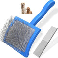 2PCS Slicker Brush for Dogs & Pet Comb, Professional Dog Grooming Brush by Unknown