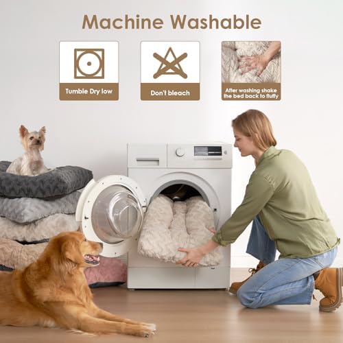 EHEYCIGA Washable XL Dog Beds Large Sized Dog, 44x32 Inch Pet Bed - Image 5