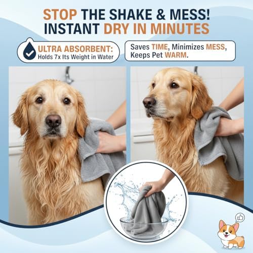 Dog Towel Keeps Your Pet Cozy After Every Use – Microfiber Towels - Image 3