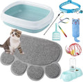 Tioncy 7 Pcs Kitten Litter Box Starter Kit by Tioncy