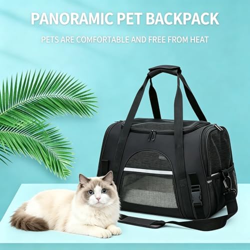 Cat Carrier Bag, Airline Approved Soft Carrier - Image 6