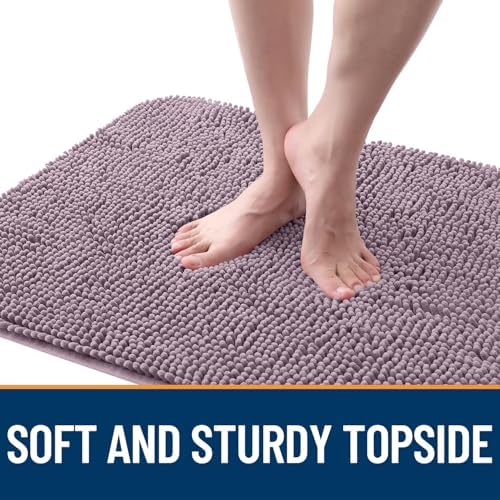 OLANLY Dog Door Mat for Muddy Paws 44x32, Super Absorbent Chenille Mud Mat - Image 4