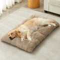 BFPETHOME Dog Beds for Large Dogs, Plush Dog Crate Bed Fluffy Cozy Kennel Pad by BFPETHOME