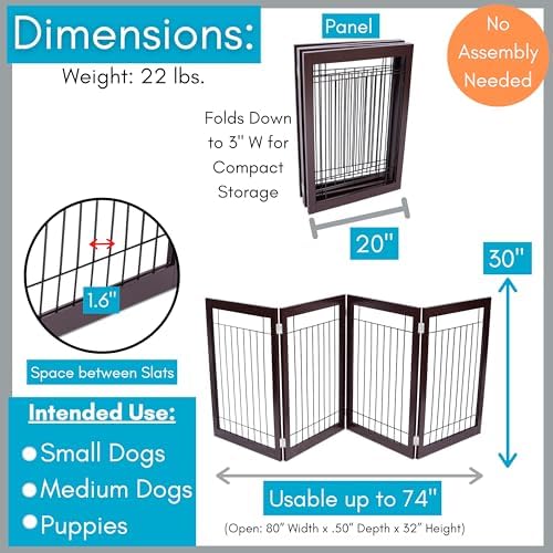 Internet's Best Traditional Wire Dog Gate - Image 3