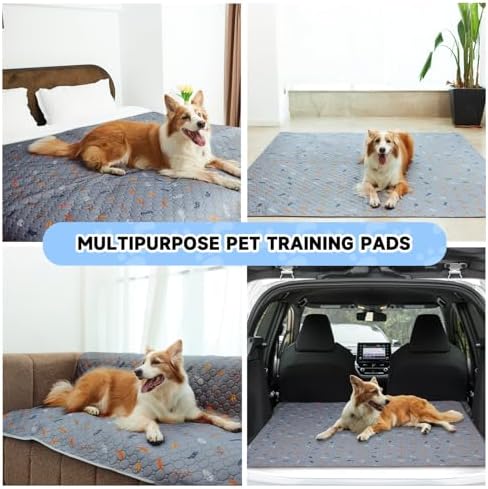 Sunheir 2 Pack Washable Guinea Pig Pee Pads, Absorbent Bedding Training Mat - Image 5