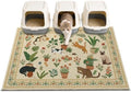 Unicorn Catcher 40"x30" Cat Litter Mat Non-Slip Washable Litter Box Mat by UnicornCatcher