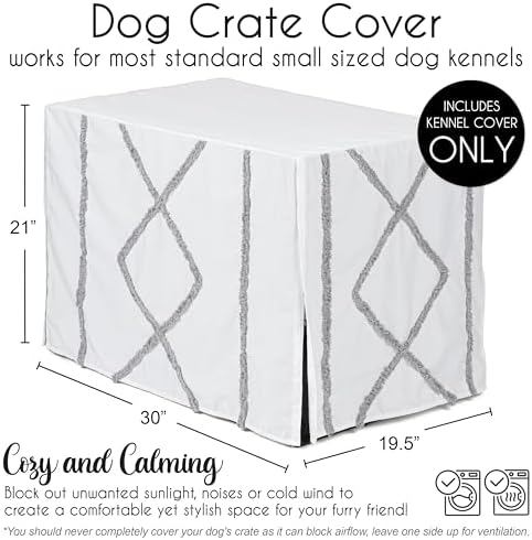 Sweet Jojo Designs 30in. Small/Medium Dog Crate Cover Pet Cage, Kennel Covers - Image 5