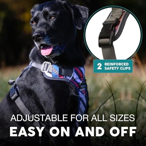 Embark No Pull Dog Harness, Reflective Adjustable Training Vest, No Choke - Image 4