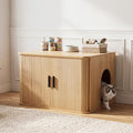 Seang 31.5" Cat Litter Box Enclosure, Hidden Litter Box Furniture by Seang