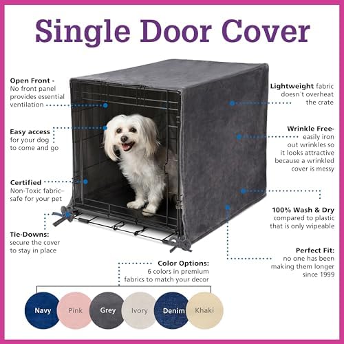 Pet Dreams Dog Crate Cover, X Large - Image 4