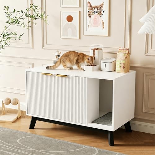 Cat Litter Box Furniture by STMHOM