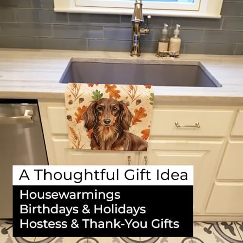 Caroline's Treasures Dachshund Dogs Kitchen Towel 15x25 - Image 5