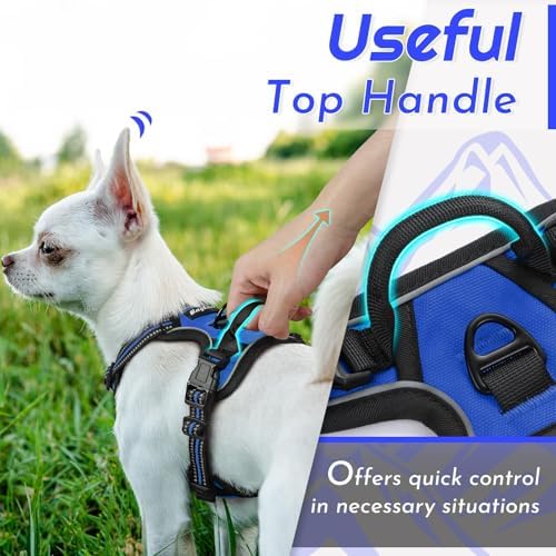 Eagloo Dog Harness for Small Dogs, No Pull Pet Vest - Image 4