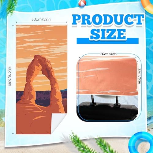 Hahafelt 2 Pack Car Seat Towel Cover - Image 2