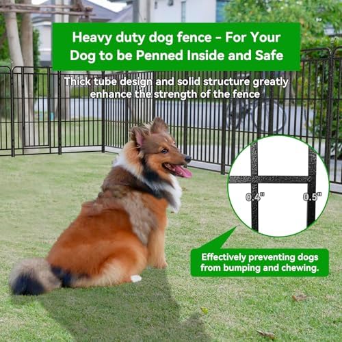 Kfvigoho Heavy Duty Dog Playpen 24 Steel Panels 47" Height - Image 6