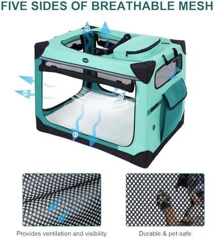 Ownpets Collapsible Travel Dog Crate - Image 3
