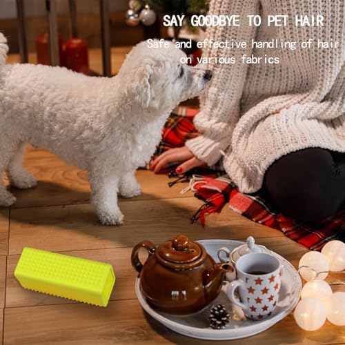 2pcs Pet Dog Cat Hair Remover, Pet Hair Removal Tool, Hollow Cleaner Brush - Image 4