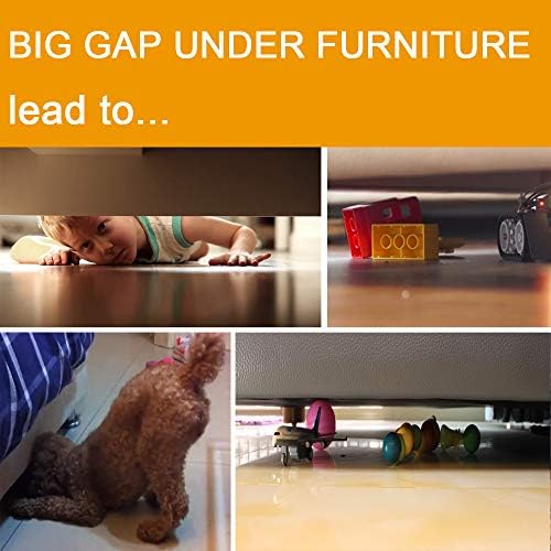 Under Bed Blocker for Pets, Gap Bumper for Under Bed, Stop Things Going Under - Image 4