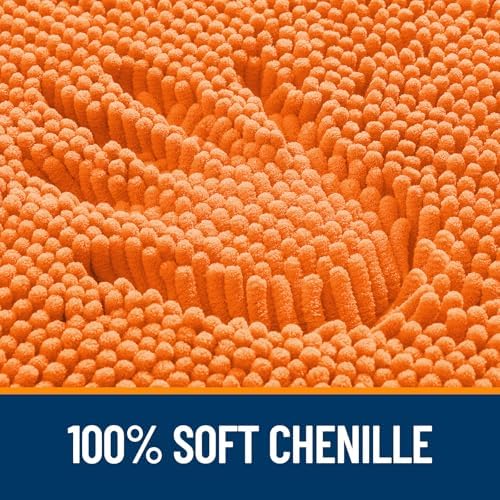 OLANLY Bathroom Runner Rugs 59x20, Extra Soft Absorbent Chenille Bath Rugs - Image 3