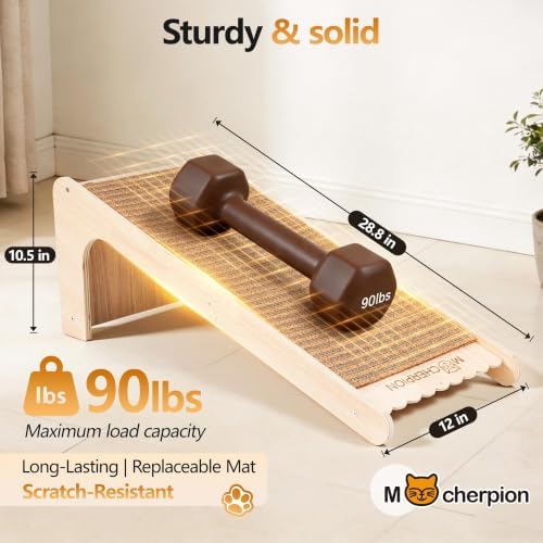 Cork Cat Scratching Board for Indoor Cat-1 Frame&2 Replaceable Scratch Pads - Image 5