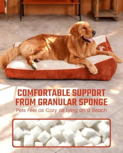 Washable Dog Bed with Removable Cover - Image 3