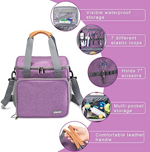 Pet Grooming Bag, Dog Grooming Supplies Organizer Tote Bag - Image 3