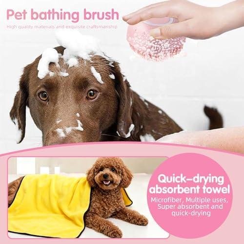 Oromaviela 12PCS Rabbit Bunny Cat Grooming Kit, Self-Cleaning Slicker - Image 5