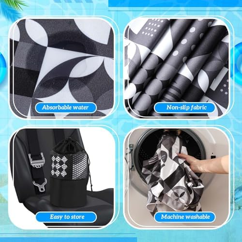 Hahafelt 2 Pack Car Seat Towel Cover - Image 4