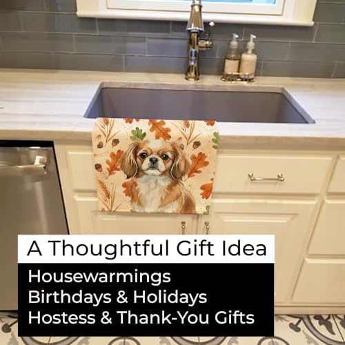 Caroline's Treasures Tibetan Spaniel Dogs Kitchen Towel 15x25 in - Image 5