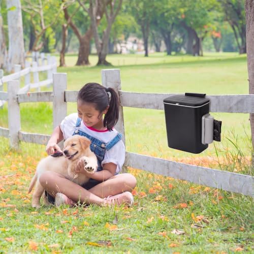 Mifoci Dog Poop Trash Can Outside, 2.4 Gallon - Image 6