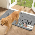 Bcoimo Super Absorbent Dog Door Mat by Bcoimo