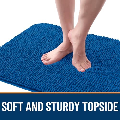 OLANLY Dog Door Mat for Muddy Paws 59x24, Super Absorbent Chenille Mud Mat - Image 4