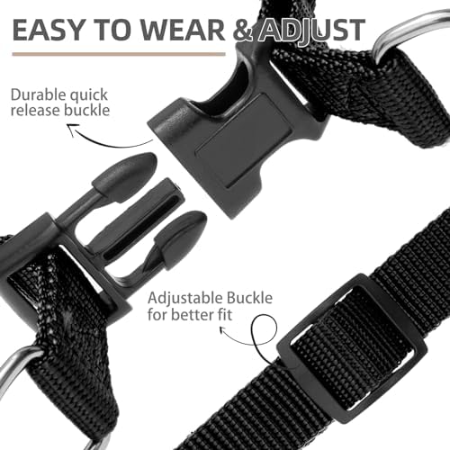 PUPTECK No Pull Dog Harness Large Sized Step-in Adjustable Puppy Vest - Image 4