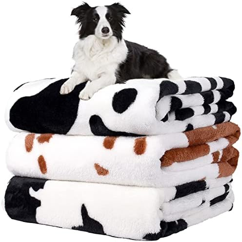 Rezutan Blanket for Large Dogs & Cats Soft Reversible Cute Paw 40"x31" by Rezutan