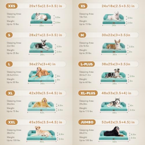 MEKIY Orthopedic Waterproof Jumbo Dog Bed - Image 6