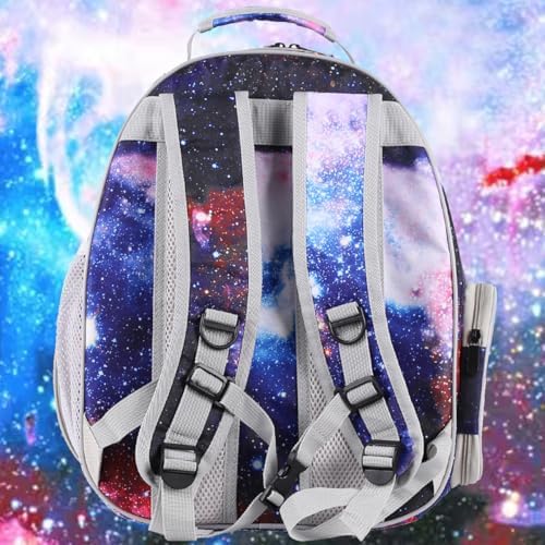 Pet Carrier Backpack for Large Cats and Small Dogs up to 20 Pounds, Space - Image 3