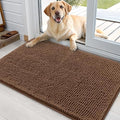 OLANLY Dog Door Mat for Muddy Paws 35x24, Super Absorbent Chenille Mud Mat by OLANLY